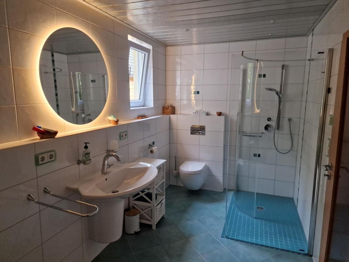 Ferienwohnung Halbig Absberg Bagian luar foto
